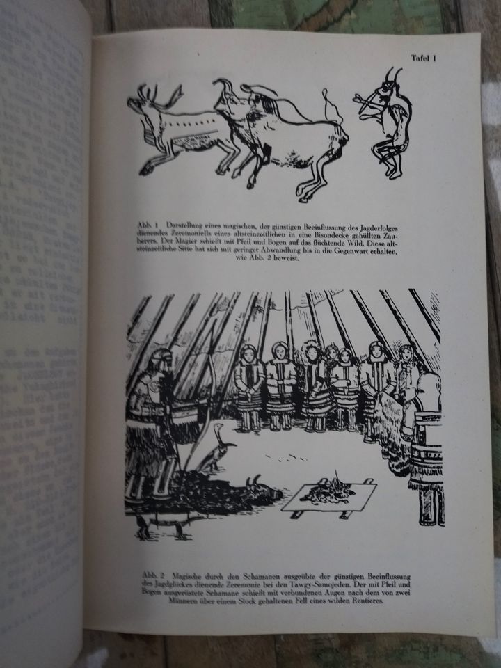 Buch Dr. Hans Findeisen "Sibirisches Schamanentum und Magie" 1958 in Mölln