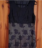 Kleid schwarz grau schwarze Gr M 38 Gr L 40 Dithmarschen - Heide Vorschau