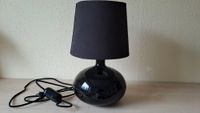 IKEA Nacht-Tisch Lampe, „Ljusås Uvås“, Schwarzes Glas. Bayern - Füssen Vorschau