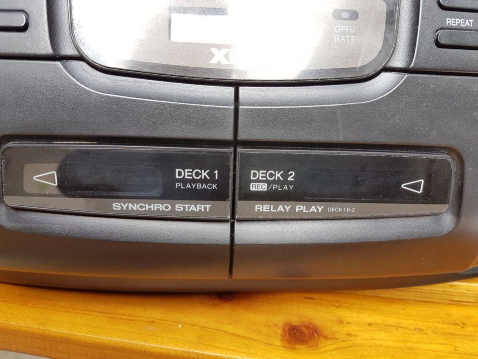 Panasonic Portable Stereo CD System RX-DT30 in Rickling