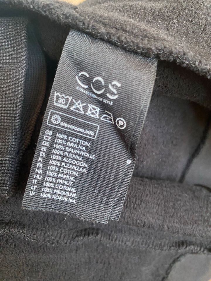 Sweatshirtkleid COS schwarz Größe XS in Hamburg