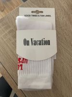 On Vacation Socken weiß 35-38 "Less Upsetti, more Spaghetti" München - Au-Haidhausen Vorschau