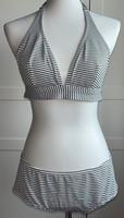 ESPRIT Neckholder Bikini *Gr.42 & Gr.44* Khaki/Weiß Gestreift Niedersachsen - Walsrode Vorschau