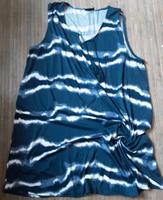 Gr 44 Kleid A-Form im Batik style Kordel & Troddel Niedersachsen - Südbrookmerland Vorschau