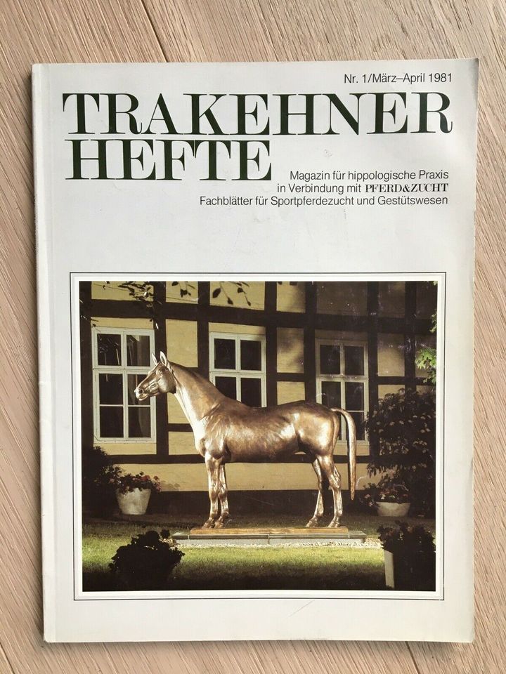 Trakehner Hefte 01/1981 Rarität! Antiquarisch vergriffen! in Hamburg