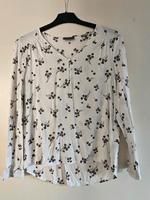 Yessica Bluse Shirt Tunika weiß 40 Blumen vintage y2k Niedersachsen - Seevetal Vorschau