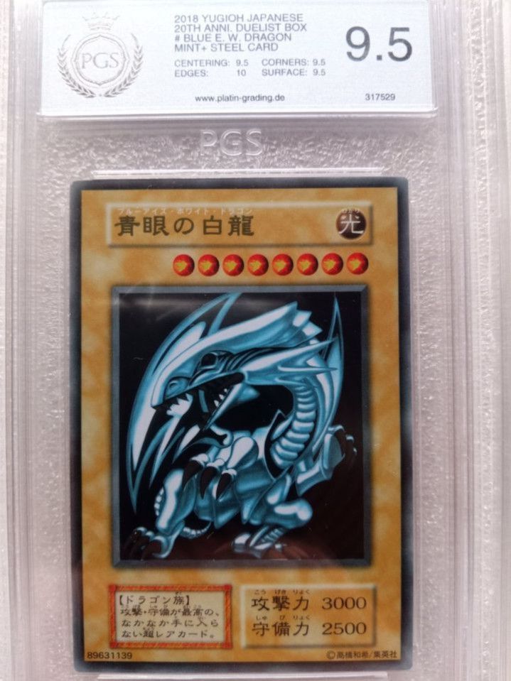 Yugioh WCS Promos graded PGS wie PSA Blue Eyes White Dragon.. in Otzberg