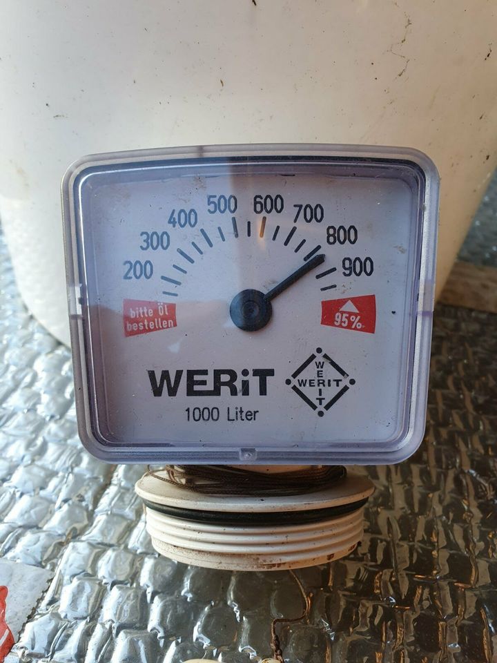 Suche Tankfüllanzeige WERIT 1000L Heizöl, Tankanzeige in Bayern