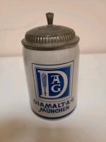 Diamalt AG München 1929 Bierkrug mit Zinn Deckel ½Liter Thüringen - Gera Vorschau