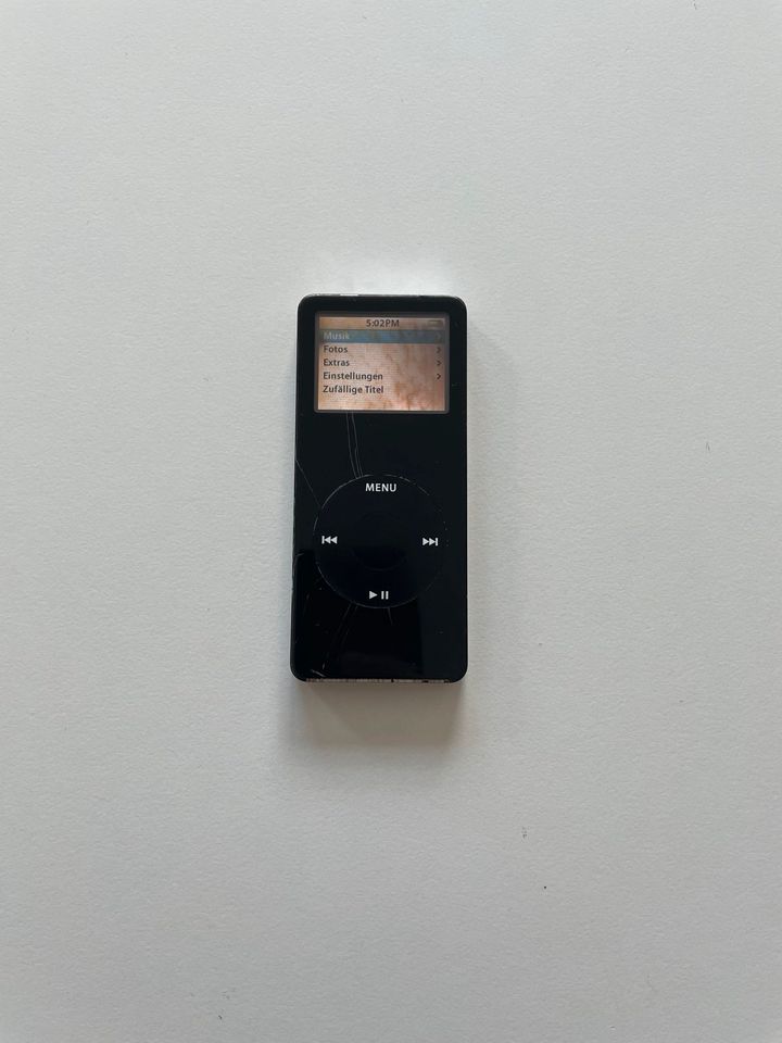 Mit Rechnung  Apple iPod Nano 1. Generation 2GB schwarz OVP in München