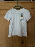 H&M Shirt T-Shirt weiß Ananas Stickerei Gr XS Hessen - Schotten Vorschau