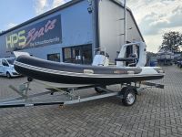 Rib Schlauchboot 5,00m x 2,00m mit 60 PS und neuen Trailer 750KG Schleswig-Holstein - Elmenhorst Kr Stormarn Vorschau