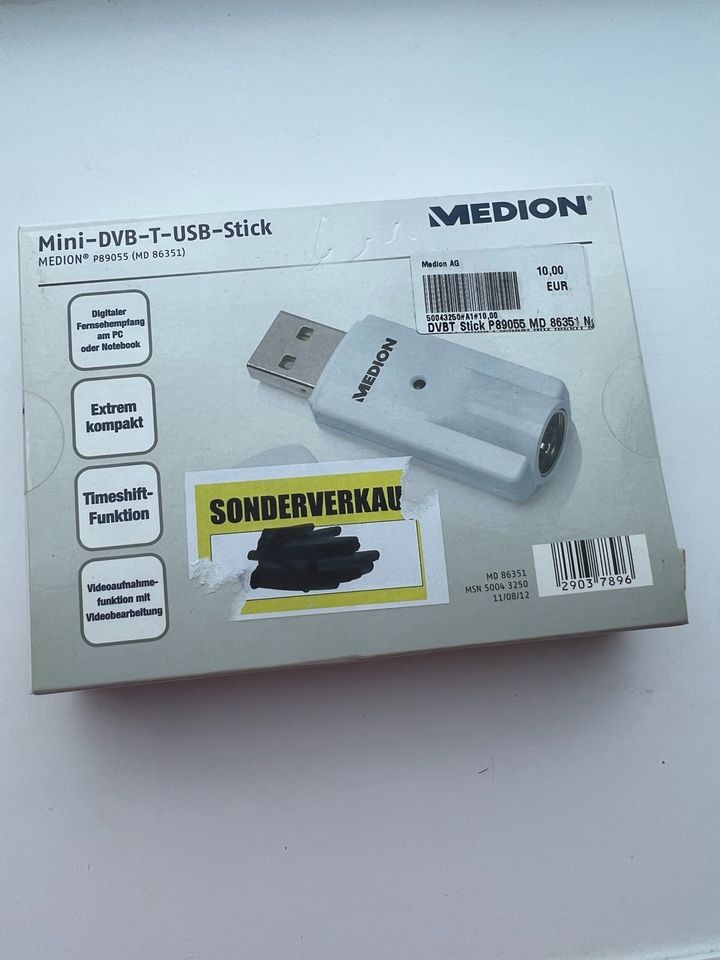 MEDION Mini-DVB-T-USB-Stick in Nordrhein-Westfalen - Remscheid | Weiteres  PC Zubehör gebraucht kaufen | eBay Kleinanzeigen ist jetzt Kleinanzeigen