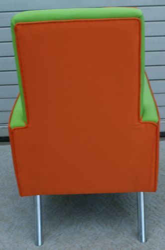 KARE Design Retro-Sessel Relaxsessel Sessel grün/orange (1)/B in Gera