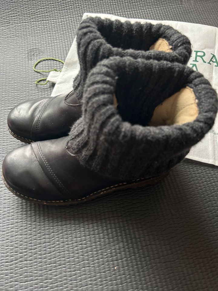 El naturalista Stiefel Stiefelette wie neu 36 schwarz in Bockenau