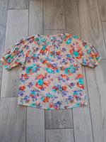 Bluse Blusenshirt Esprit beige türkis lila Blumen Rheinland-Pfalz - Münk Vorschau