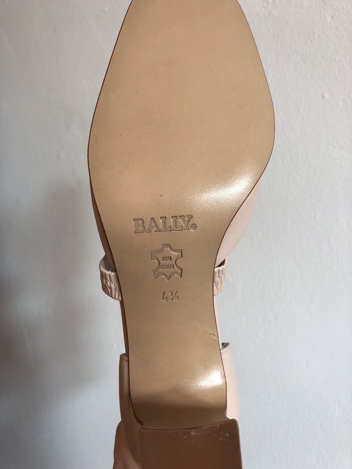 BALLY Damen Schuhe Gr. 4 1/2 pastell-rosé exquisit in Bruchsal