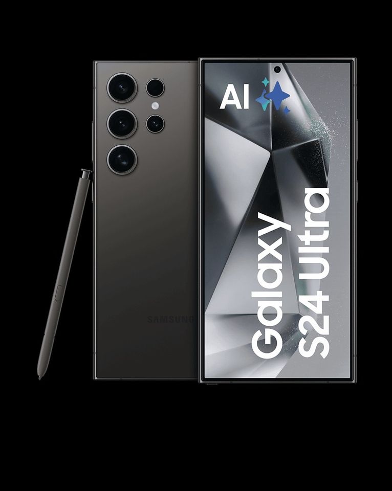 SAMSUNG Galaxy S24 Ultra 5G 512 GB Titanium Black Dual SIM in Fulda