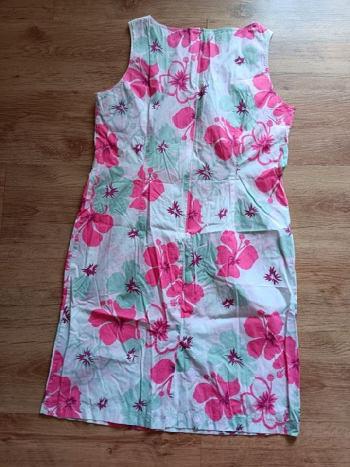 Kleid, Sommerkleid, Giorgio, Gr. 44, ärmellos, Blumenkleid, Blume in Harsewinkel - Greffen