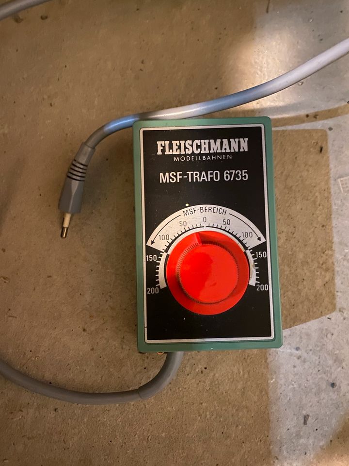 Fleischmann MSF - Trafo 6735 aus Auflösung #20 in Schmiechen