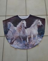 Poncho T-Shirt Pferde Größe 134 / 140 Niedersachsen - Achim Vorschau