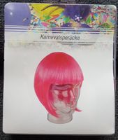 Perücke Wig neon Pink für Karneval Fastnacht Fasching unbenutzt Hessen - Rüsselsheim Vorschau