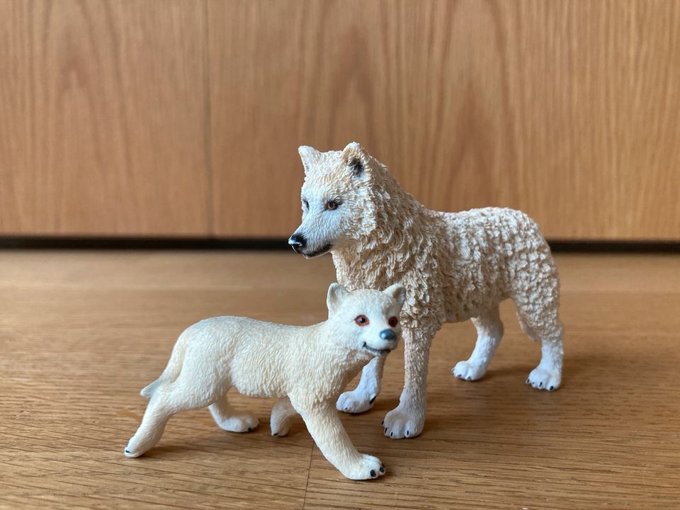 Schleich Wildlife - Elch, Bär, Wolf und Eule in Everswinkel