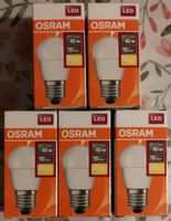 5 x Osram LED Star Tropfen Classic P 5W=40W E27 matt 470lm warmwe Baden-Württemberg - Ulm Vorschau