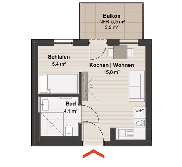 Zweitwohnung für Geschäftsleute und Wochenendheimfahrer- Schmuckkörbchen - Erstbezug *Residenz am Schlosspark* in Hildburghausen