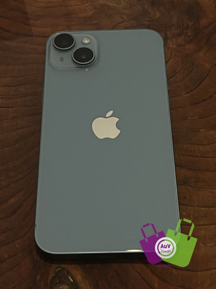 Apple iPhone 14 PLUS-128GB Blau-NEUWERTIG/OVP/100% in Centrum