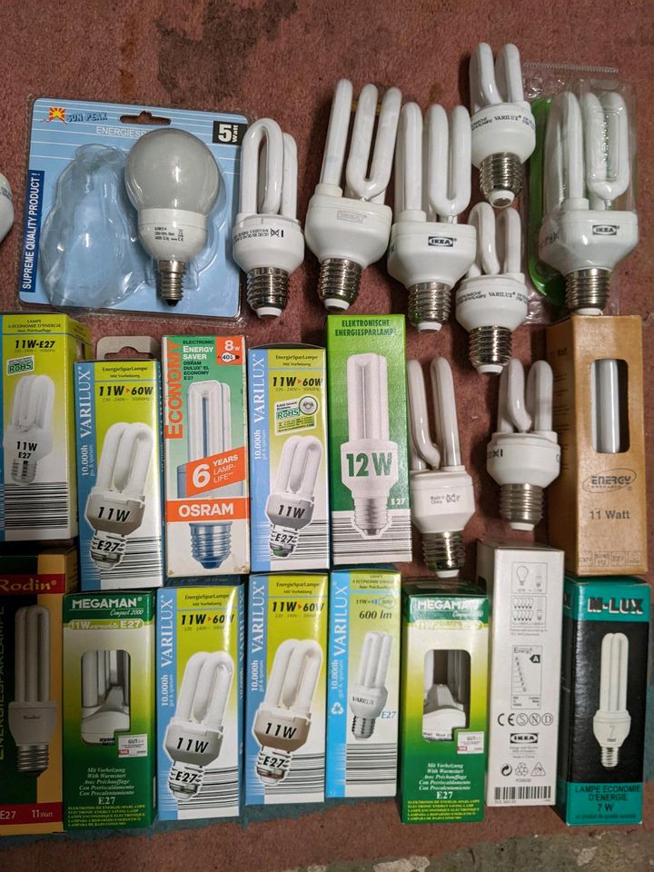 Energiesparlampe E27 E14 7w 8w 11w 12w 20w 23w in Nordrhein-Westfalen -  Lünen | Lampen gebraucht kaufen | eBay Kleinanzeigen ist jetzt Kleinanzeigen
