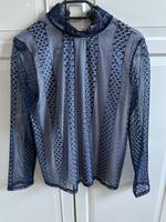 Mavi Blusenshirt Ajour Langarm kleiner Stehkragen Dortmund - Hörde Vorschau