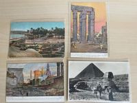 Postkarten alt 4 Stück - ägyptische Motive Sachsen - Reinsdorf Vorschau