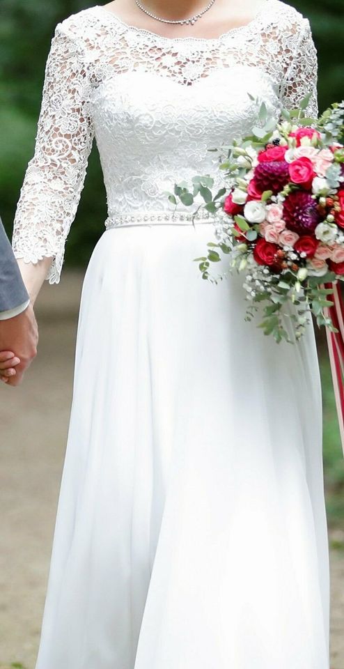 Brautkleid 38/40/42 ivory - Hochzeitskleid in Regensburg