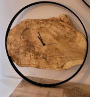 Wanduhr Massiv Holz Eisen Rheinland-Pfalz - Kandel Vorschau