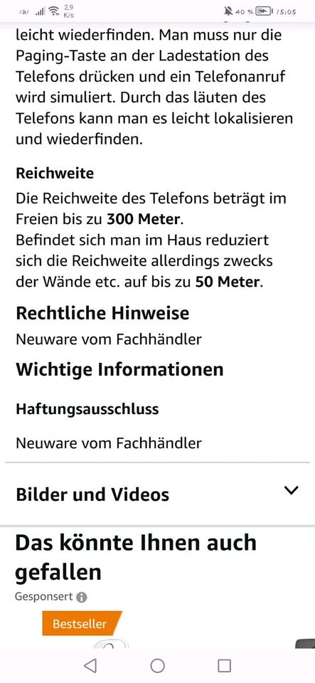 TOP ZUSTAND! Telefon DECT FESTZNETZ Motorola S1201p+ pink in Schlaitdorf