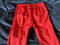 Teveo Gym Leggings ohne Scrunch Rot M Bochum - Bochum-Mitte Vorschau