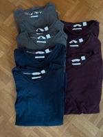 Calvin Klein TShirts M Liquid Touch Slim Fit blau, grau rot Hessen - Bad Homburg Vorschau