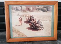 Bild Vintage Retro Motorrad mit Beiwagen Deko Nordrhein-Westfalen - Paderborn Vorschau