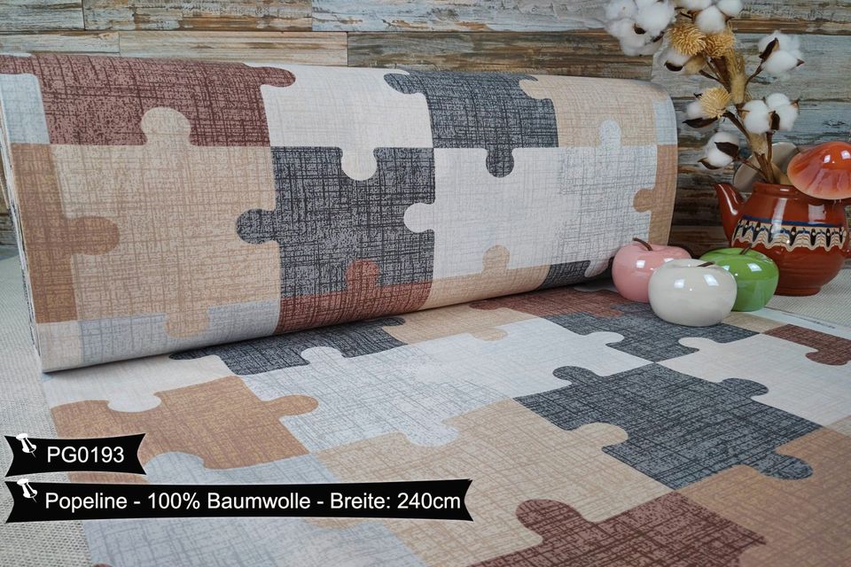 Baumwollstoff Doppelbreit 240cm VERSANDFREI Popeline Baumwollstoff Weihnachten Stoffe Meterware ab 50cm Baumwolle Bastelstoffe Hochwertige Patchwork Basteln Dekostoffe Deko Stoff Öko-Tex in Leipzig