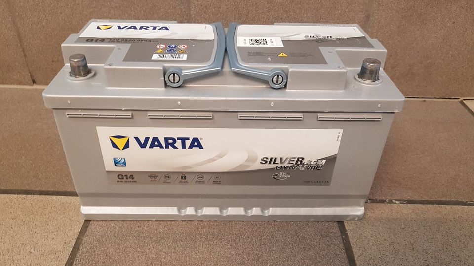 BATTERIE VARTA SILVER DYNAMIC AGM G14 12V 95AH 850A (EN) 595901V