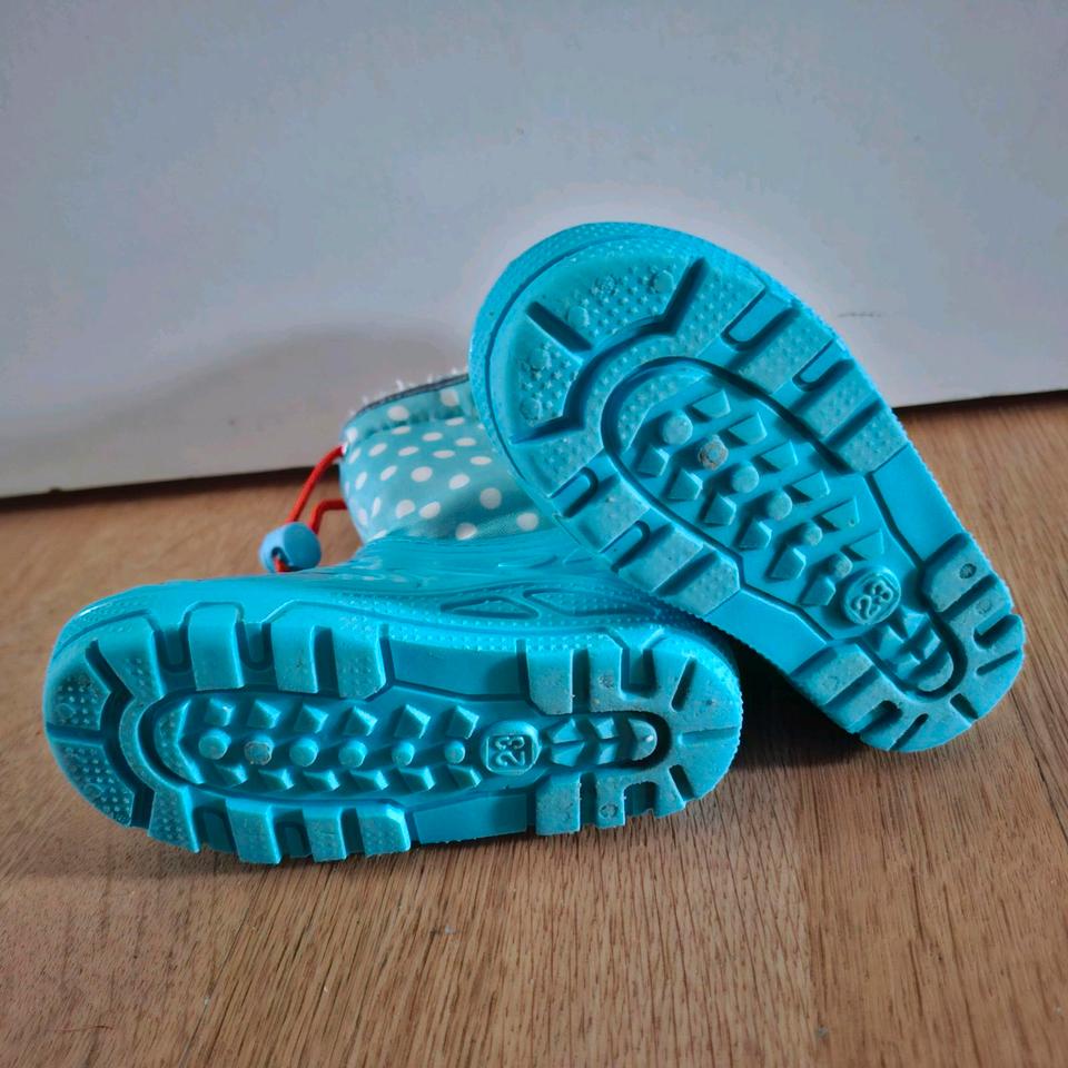 NICI Gummistiefel Regenstiefel blau türkis Eule Größe 23 in München