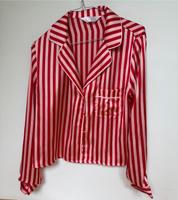 Pyjama Hemd Victoria secret Style S rot rosa mit Streifen Sachsen - Radebeul Vorschau