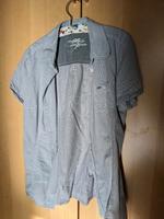 Blau gestreifte Kurzarm-Hemdbluse von S.Oliver Hessen - Maintal Vorschau