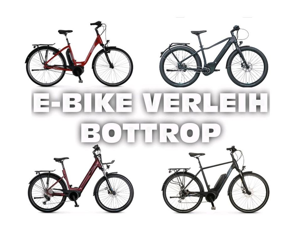 E-BIKE VERLEIH RENT BIKE mieten leihen ausleihen Pedelec Bottrop in Bottrop