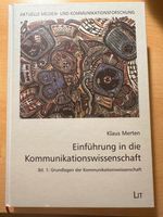 Einführung in die Kommunikationswissenschaft Klaus Merten 3. Aufl Stuttgart - Bad Cannstatt Vorschau