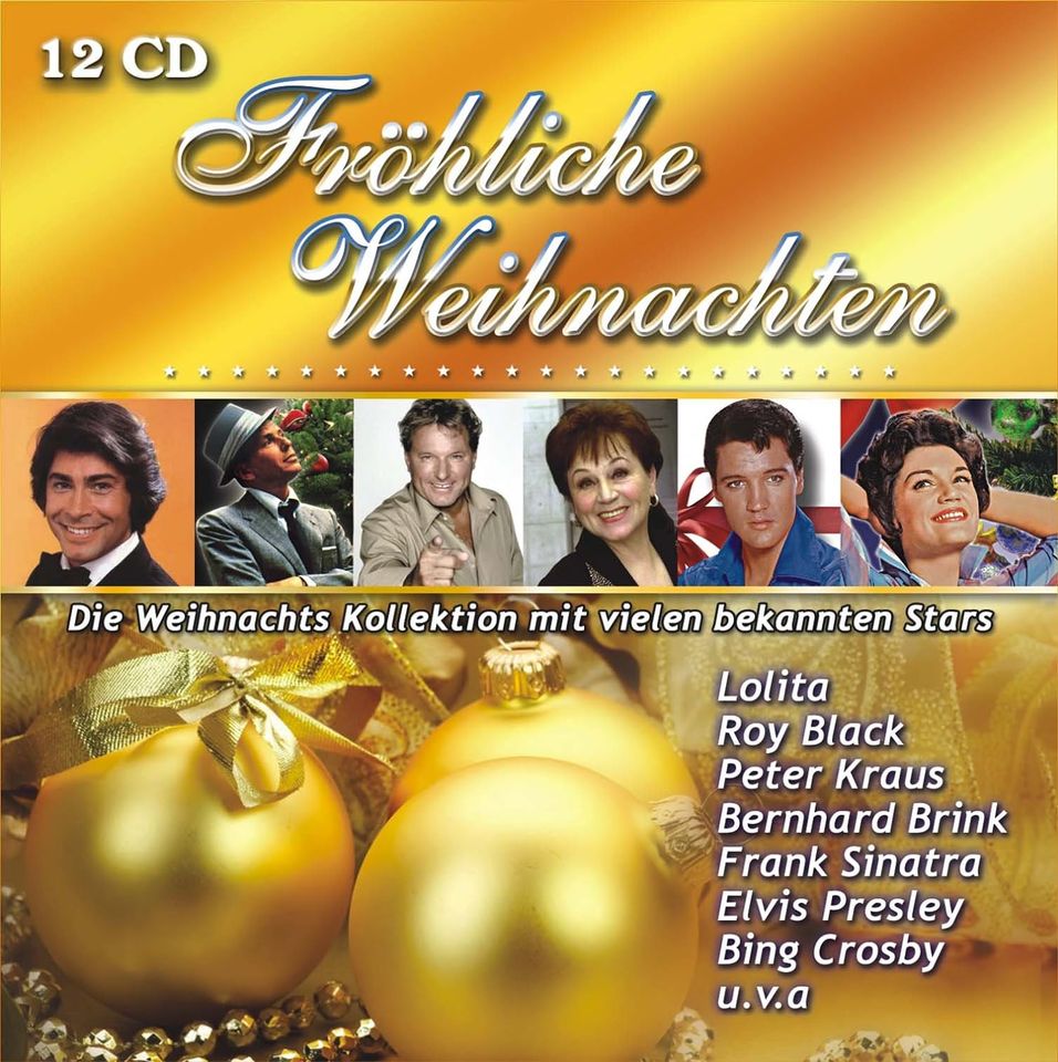 Fröhliche Weihnachten - Musik Sammlung 12 CD´s Box - NEU in Garbsen
