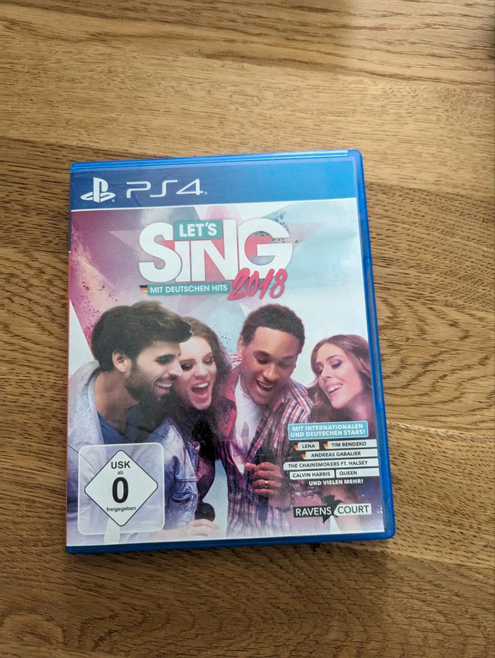 PS4 "Let's Sing 2018, mit deutschen Hits" Karaoke in Düsseldorf