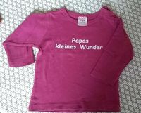 Sehr süßes Langarmshirt mit Aufdruck "Papas kleines Wunder" Baden-Württemberg - Pfalzgrafenweiler Vorschau