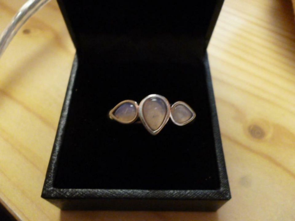 925 Sterling Silber Ring mit Kristallopal in Deggendorf